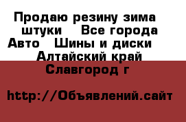 Продаю резину зима 2 штуки  - Все города Авто » Шины и диски   . Алтайский край,Славгород г.